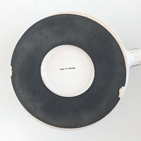 RETRO PUROLATOR Shipping Company Travel Mug Ceramic TRUCK HANDLE FRENCH - Picture 8 of 8